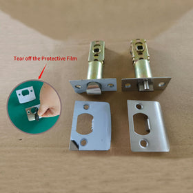MANREN MR802ET thickness range 1.3 to 2.1 inches fits many doors.
