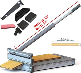 Mantistol 13inch Pro Floor Cutter blade close-up highlighting tungsten steel sharpness