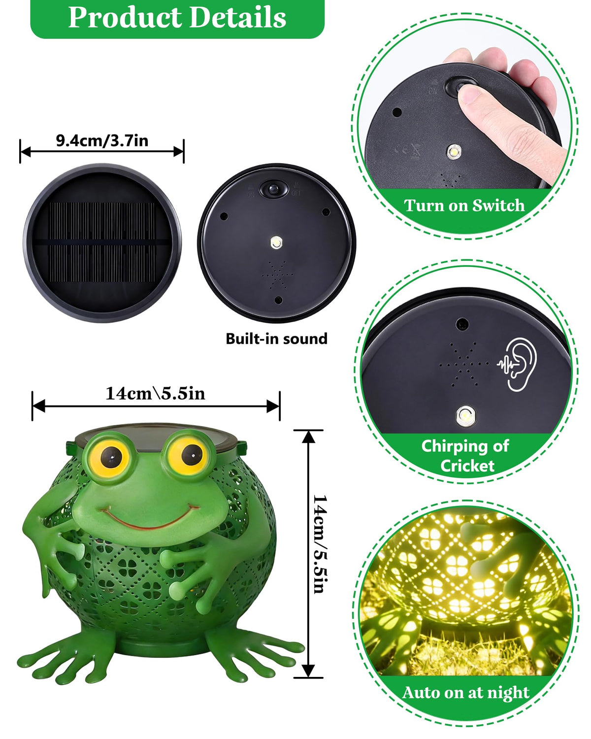 Mantunt solar-panel-lantern delivers extended evening illumination