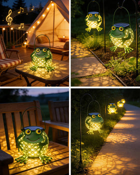 Mantunt waterproof-solar-lantern withstands rain for year-round use