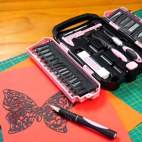 MANUFORE organized storage keeps blades safe and accessible