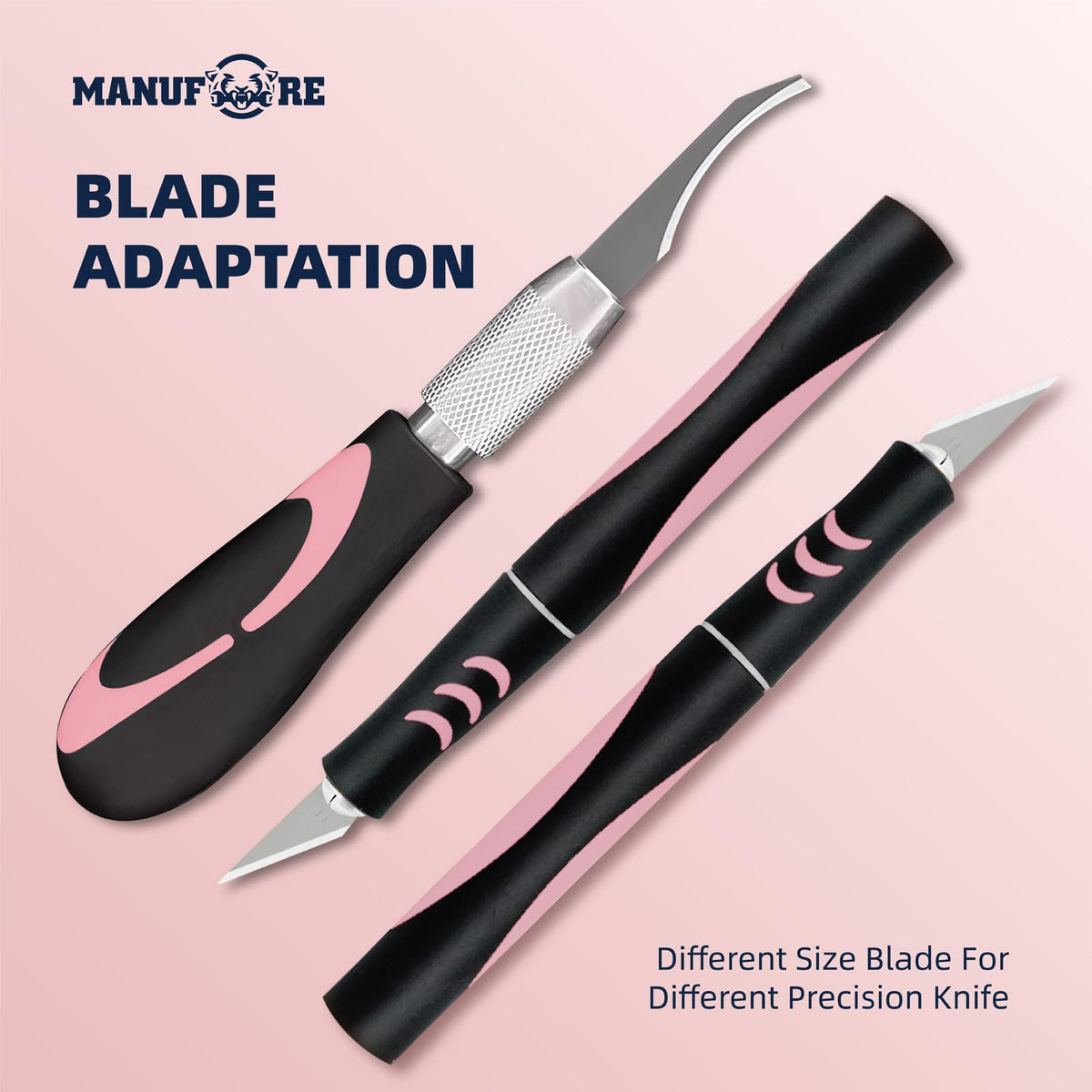 MANUFORE sharpening stone keeps blades sharp for cleaner cuts
