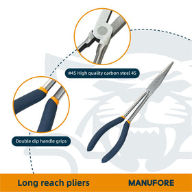 MANUFORE 3-piece set shown in toolbox for versatile home repairs.