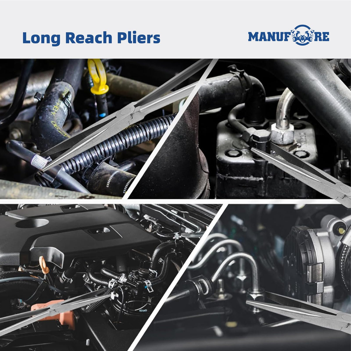 MANUFORE ideal for electrical, automotive, electronics, and DIY tasks.