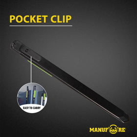 MANUFORE safety auto-lock ensures secure operation during use.