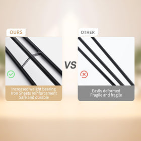 ManyiHome three-rod design legs provide stability for tables.