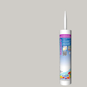 Mapei Keracaulk S frost 5077 sanded finish matches common grout tones