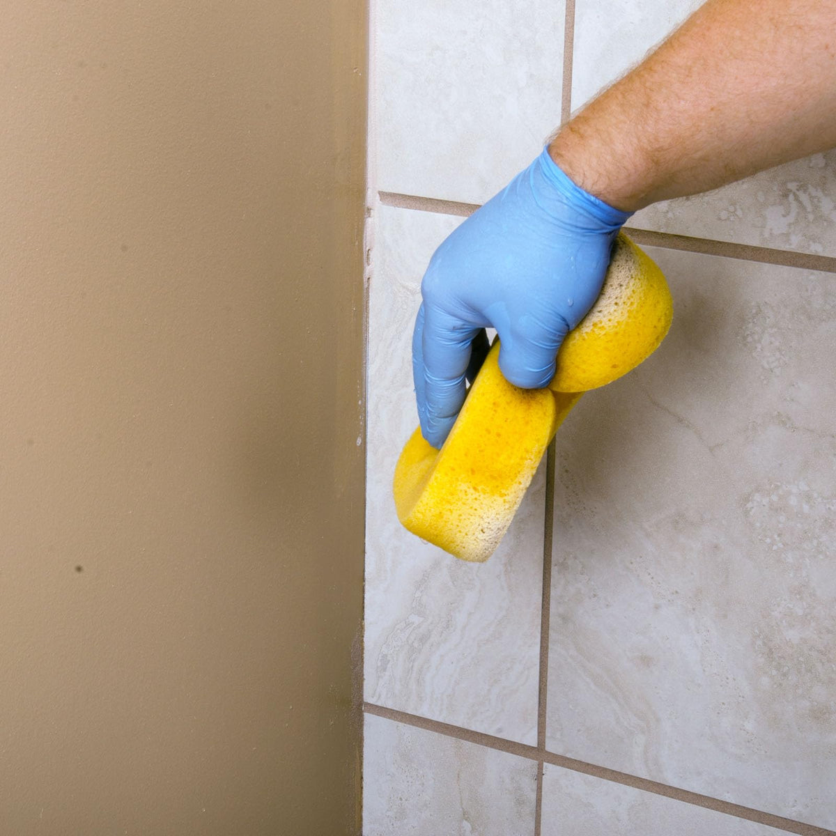 Mapei Keracaulk S siliconized acrylic formula matches grout colors