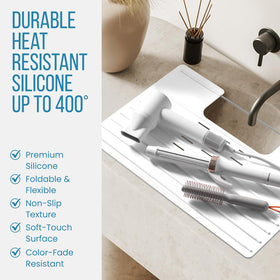 Maplefield space-saving cover clears countertop clutter efficiently.