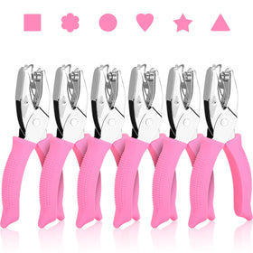 MAPVOLUT 6-pack hole punches displayed for scrapbooking creativity