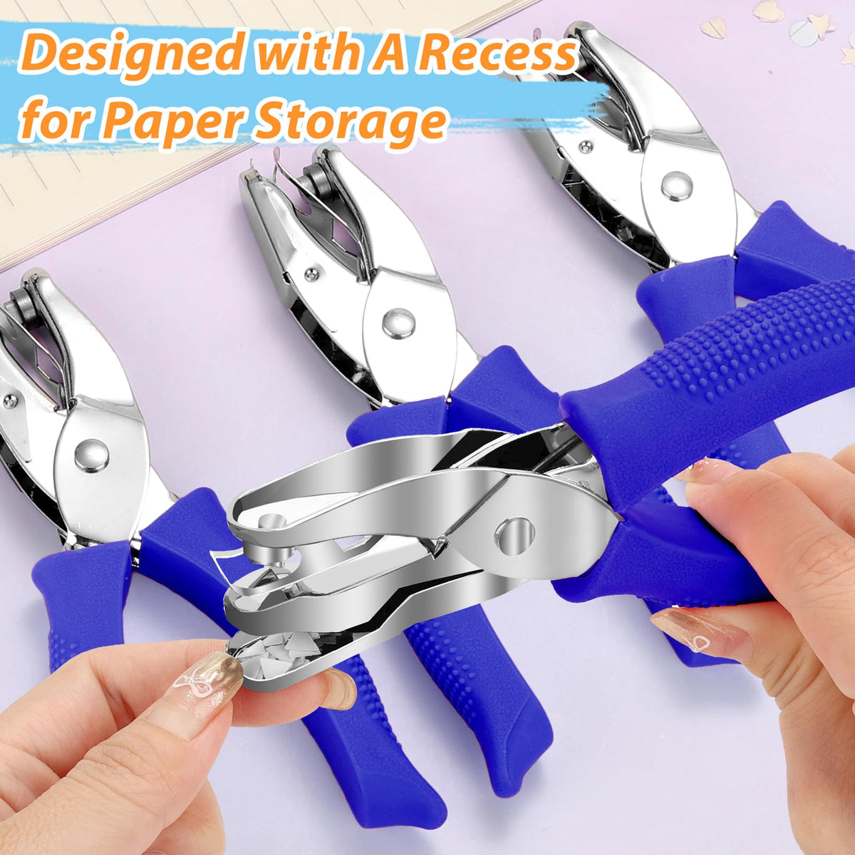MAPVOLUT soft grip handle delivers comfortable, slip-free crafting sessions.
