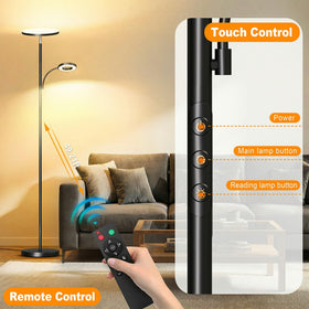 Marctronic floor lamp touch control for quick adjustments