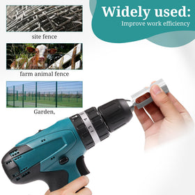 Mariocsa rust-resistant build withstands outdoor fencing tasks