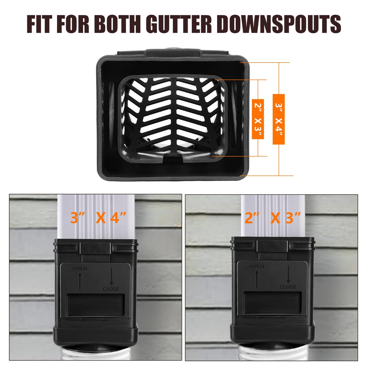 MARKBIT downspout filter suitable for parks, schools, and homes