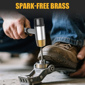 MARKETTY aluminum-head hammer provides lightweight, durable tapping