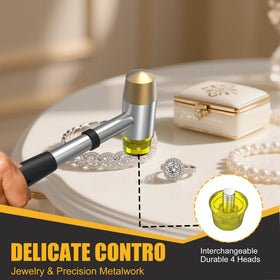 MARKETTY interchangeable-heads set shows versatility for jewelry, leather, and wood projects