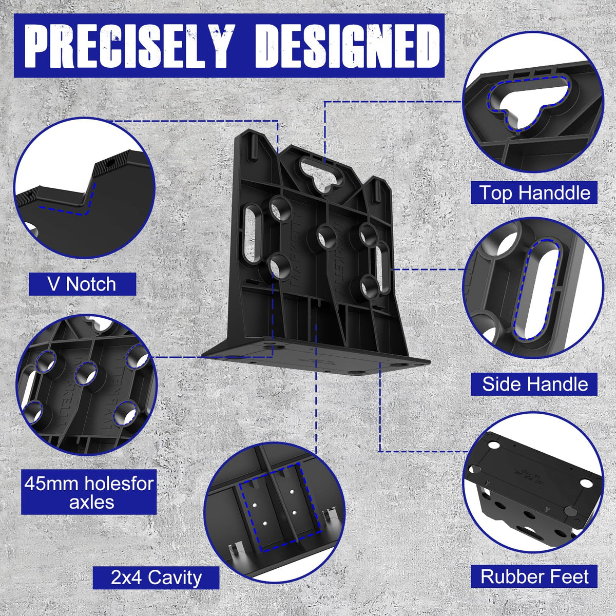 Marketty durable HDPE foam build withstands tough workshop conditions