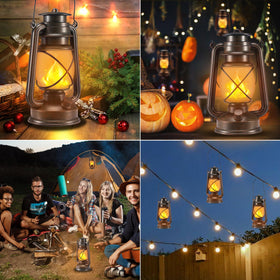 Marlrin camping lanterns provide light on hikes and picnics.