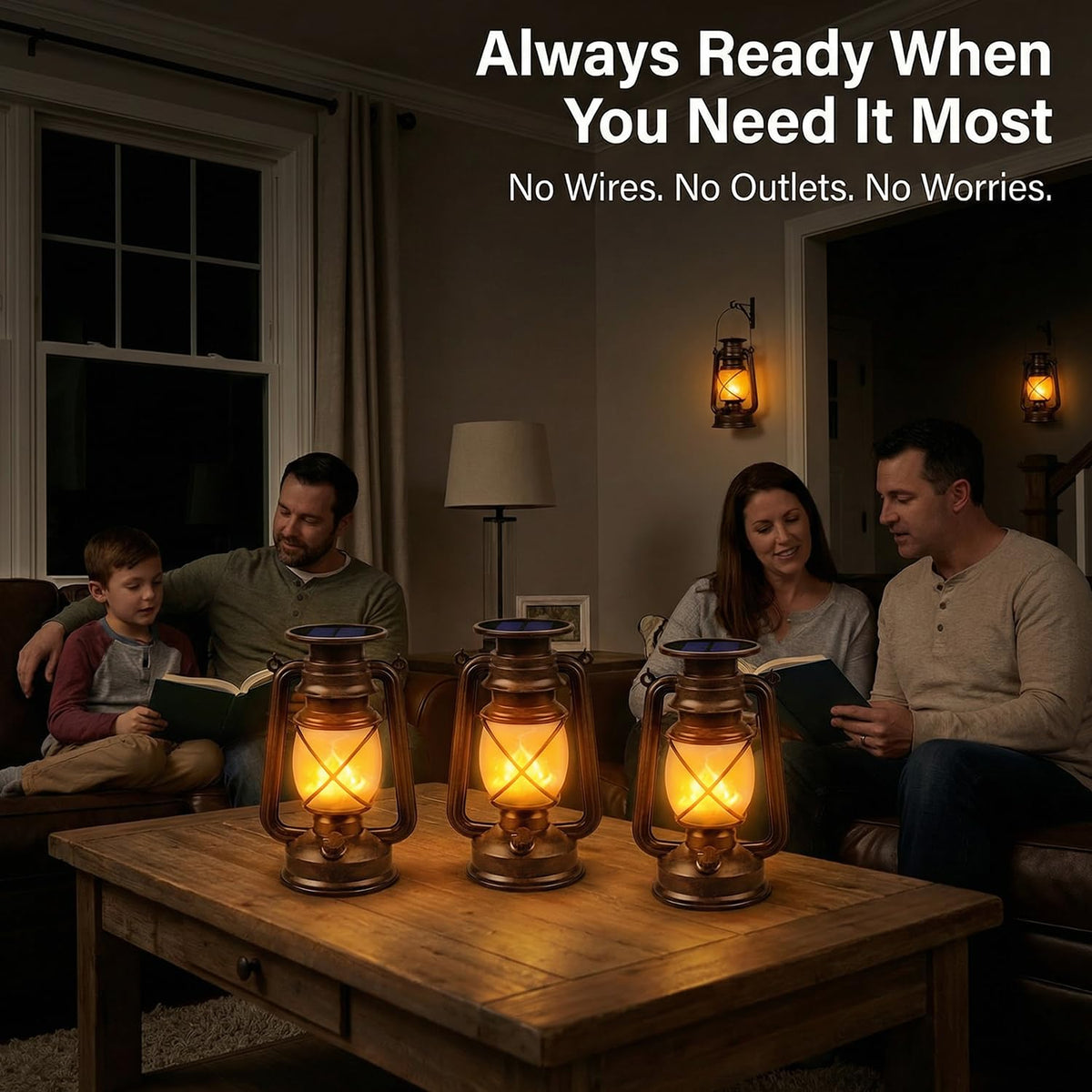 Marlrin weatherproof solar lantern for patio decor and outdoor gatherings.