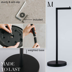 Marmolux Acc weighted anti-slip base prevents movement and scratches