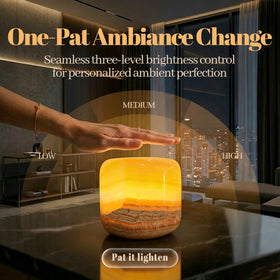 Marmor Marble Lamp energy-efficient LED for long-lasting glow.