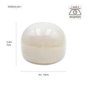 Marmor Marble Lamp mid-century modern aesthetic enhances any space.