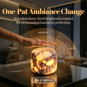 Marmor marble lamp table smooth touch and premium finish.