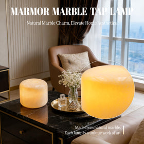 Marmor Precise Hand Polished Lamp with smooth tactile finish