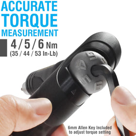 MARQUE compact bike tool with hex bits ready for quick on-the-go repairs.