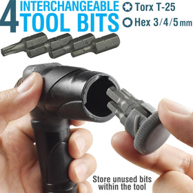 MARQUE ergonomic handle provides comfortable grip during long repair sessions.