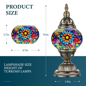 Marrakech bronze-based lamp offers easy assembly and stylish accent in bedrooms.