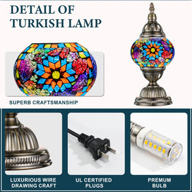 Marrakech LED bulb included ensures immediate energy-saving illumination.