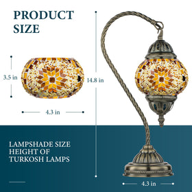 Marrakech Tiffany lamp Turkish mosaic highlights artisanal craftsmanship