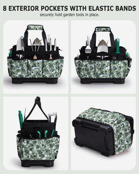 Marscamd garden tote with sturdy top handles for easy carrying