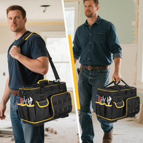 Marscamd tool bag with sturdy top handle and strap.