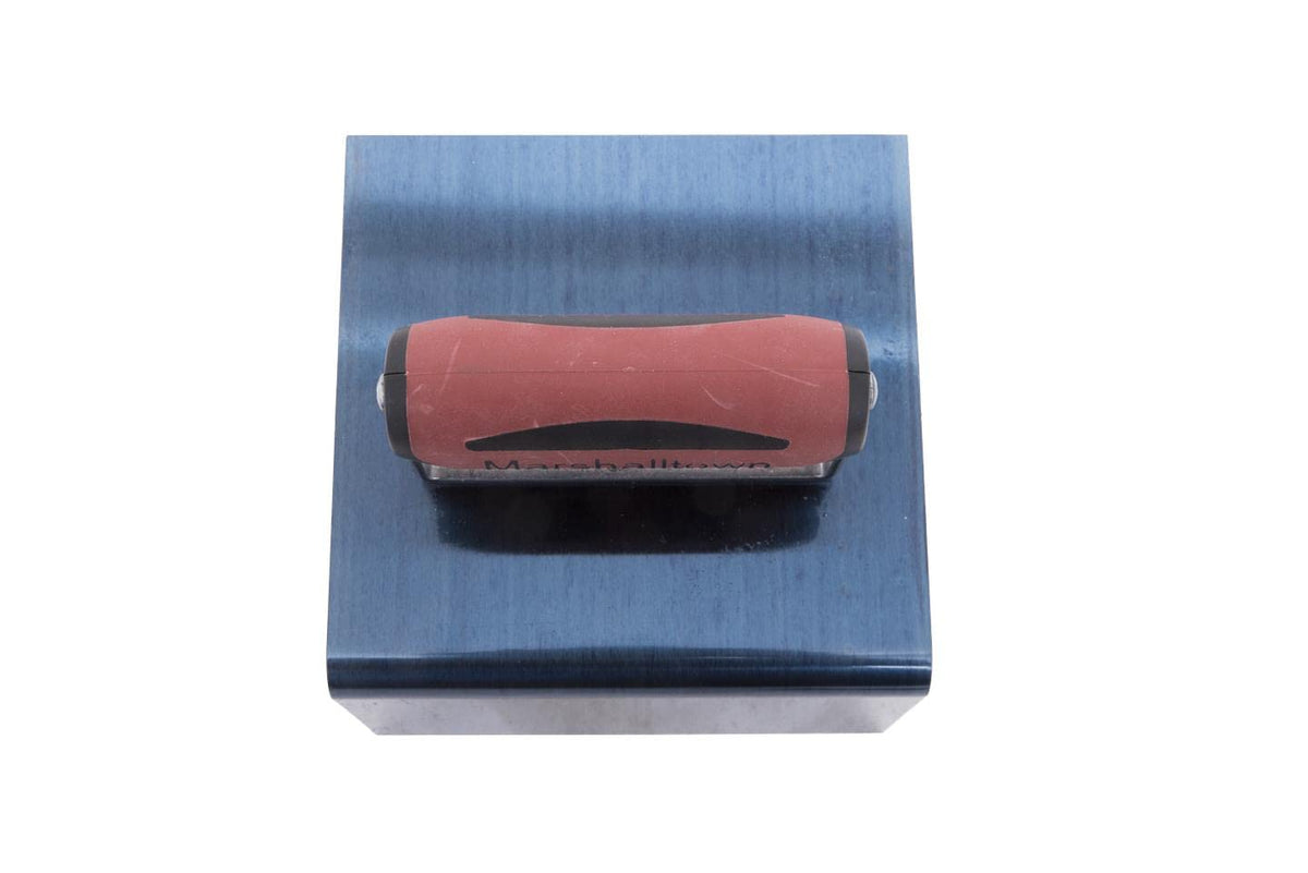 Marshalltown blue steel blade detail highlights radius and angle options