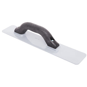 Marshalltown hand float with DuraSoft handle for ergonomic control.