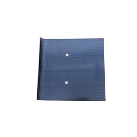 Concrete finishing tool creating smooth edges on slabs.