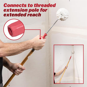 Marshalltown Corner Roller extended-pole compatibility enables reach