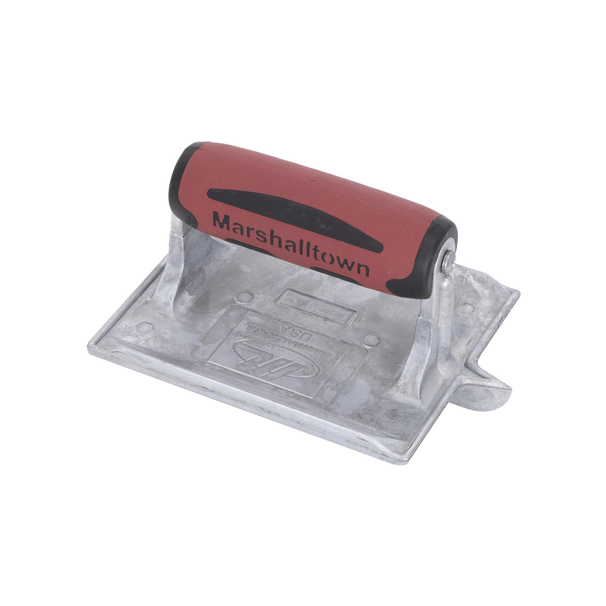 Marshalltown groover with DuraSoft handle provides a comfortable grip during extended finishing.