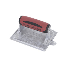 Marshalltown groover with DuraSoft handle provides a comfortable grip during extended finishing.