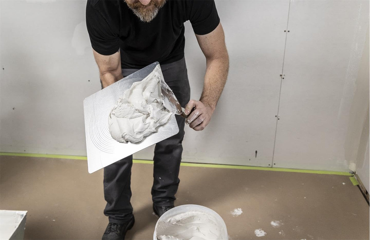 Marshalltown Hawk ideal for masonry and drywall applications.