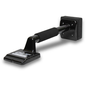 Marshalltown Knee Kicker base-assembly demonstrates professional edge tension during installation.