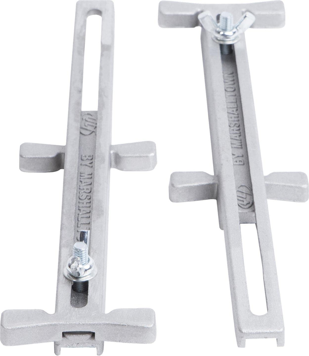 USA-made MARSHALLTOWN line stretchers for brick and block projects.