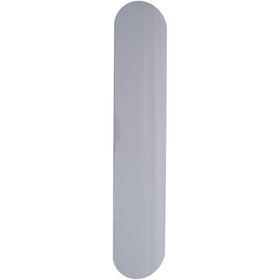 Marshalltown magnesium float blade material close-up highlighting durability and light handling.