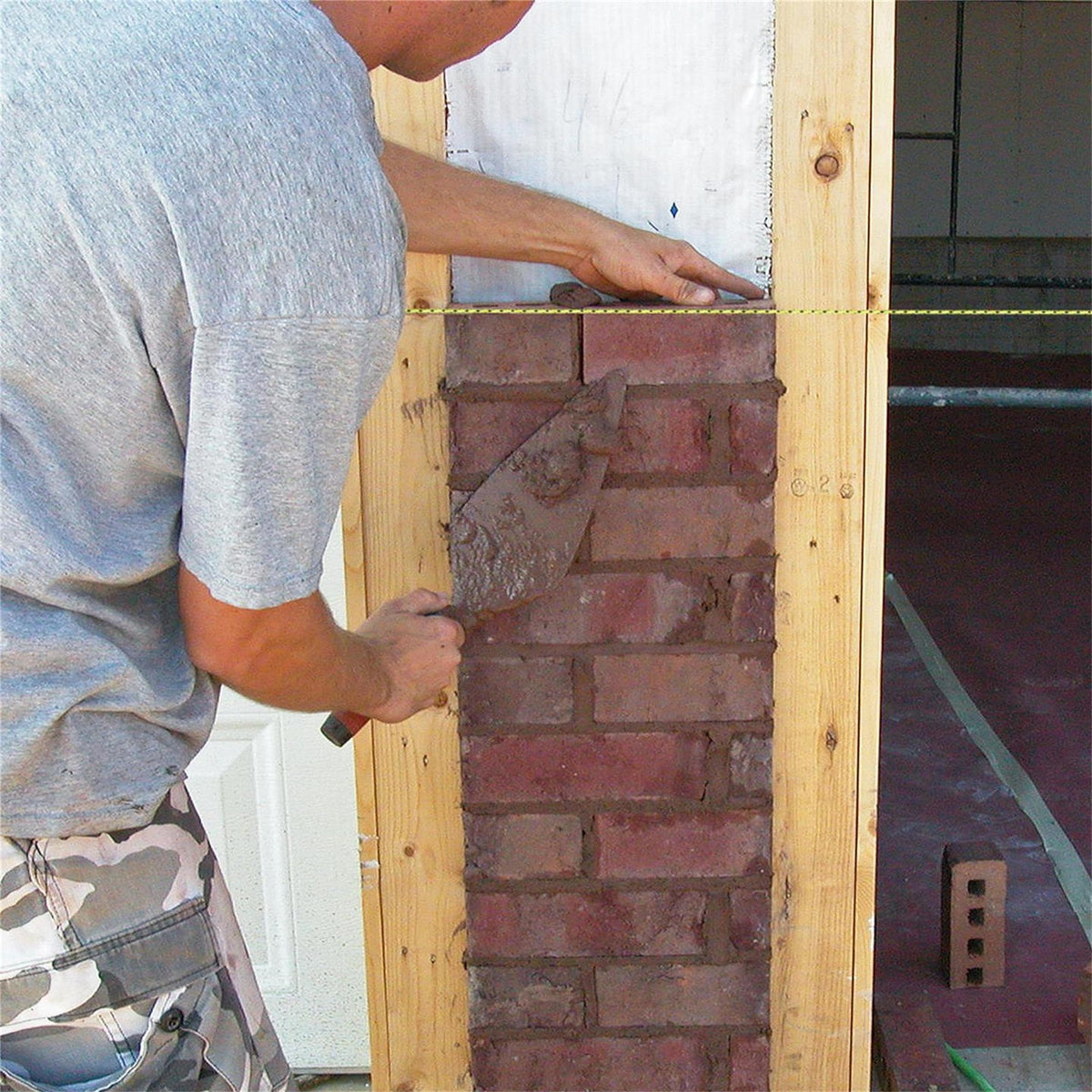 MARSHALLTOWN bond line guidance for block, brick, and stone projects