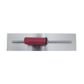 Marshalltown QLT cast aluminum mounting securely riveted to the blade.