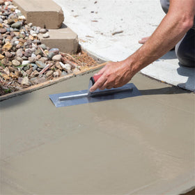 Marshalltown QLT versatile finishing tool for concrete, drywall, and masonry.