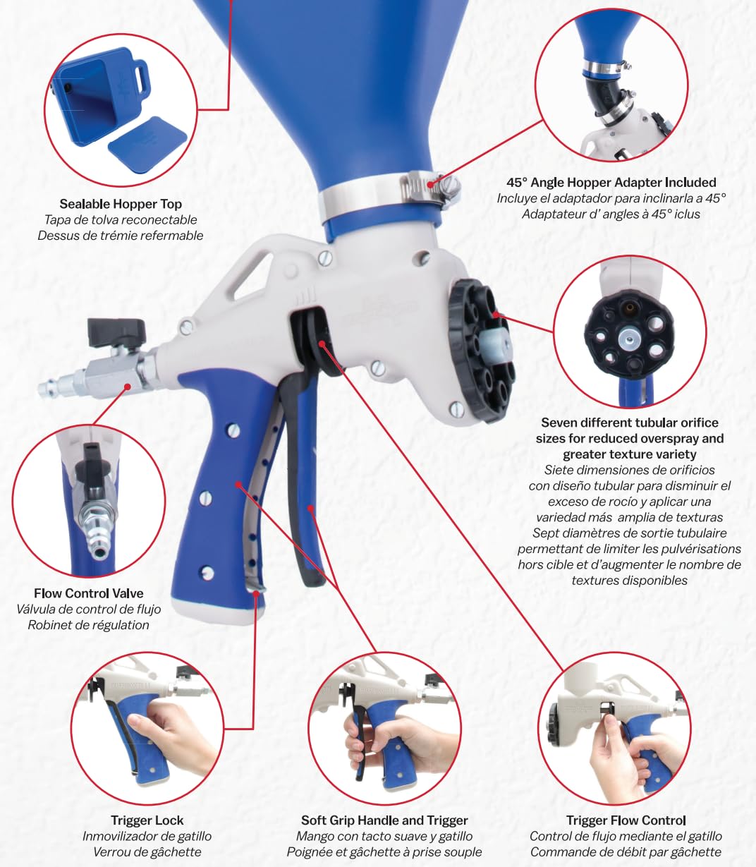 MARSHALLTOWN Sharpshooter 2.1 45-degree angle adapter improves reach