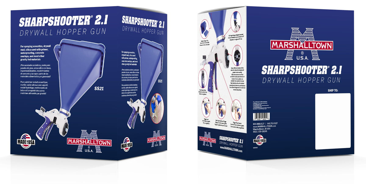 MARSHALLTOWN Sharpshooter 2.1 soft grip trigger reduces fatigue